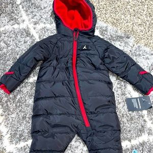 Brand new Jordans boys six months snowsuit